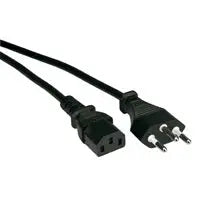 VALUE Netzkabel Blac 19.99.1220 T12 auf C13 1.8 Idealshop