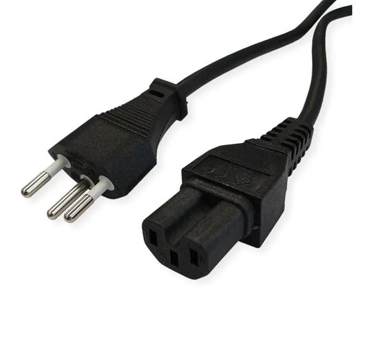 VALUE Netzkabel Black 19.99.1216 T12 auf C15 1.8m Idealshop