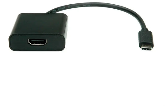 VALUE USB-C 3.1 - HDMI Adapter 12.99.3211 Black, ST/BU, 2160p, 10cm Idealshop