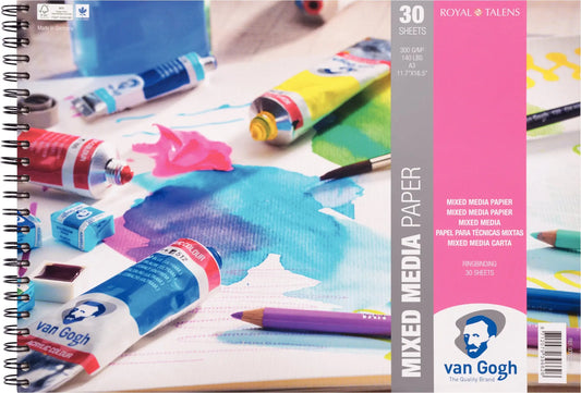 VAN GOGH MIX MED Papier A3 93120001 Mix Media FSCM80 30 Blatt Idealshop