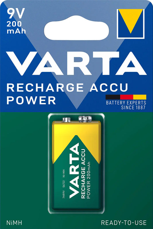 VARTA Akku 9V R2U 200mAh 56722 101 401 Idealshop