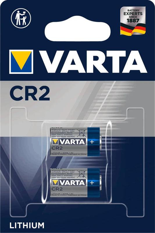 VARTA Batterie 6206301402 CR2, 2 Stück Idealshop