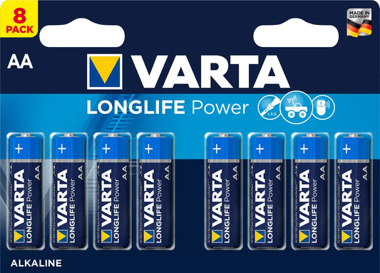 VARTA Batterie Longlife Power 4906121418 AA/LR06, 8 Stück Idealshop