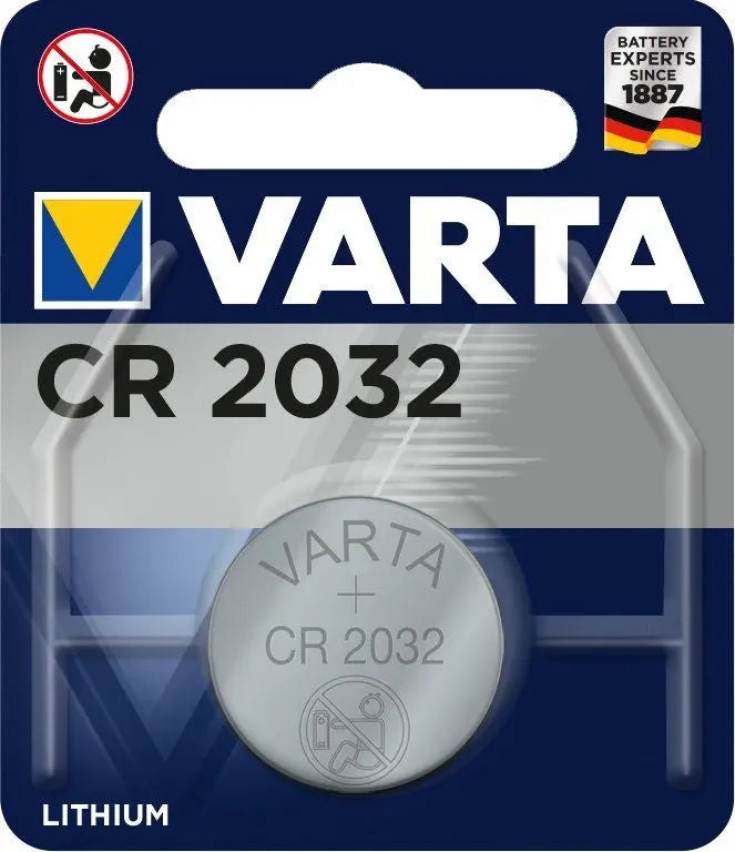 VARTA Knopfbatterie CR2032,3V 6032101401 230 mAh 1 Stück Idealshop