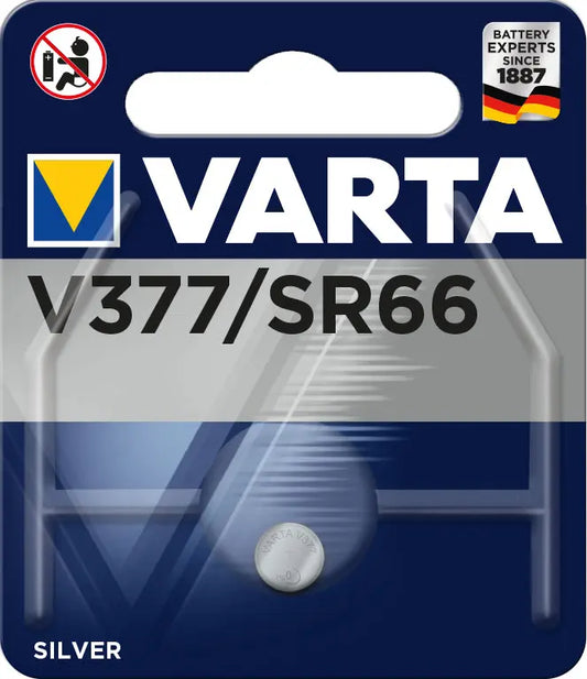 VARTA Knopfzelle 377101401 V377/SR66, 1 Stück Idealshop