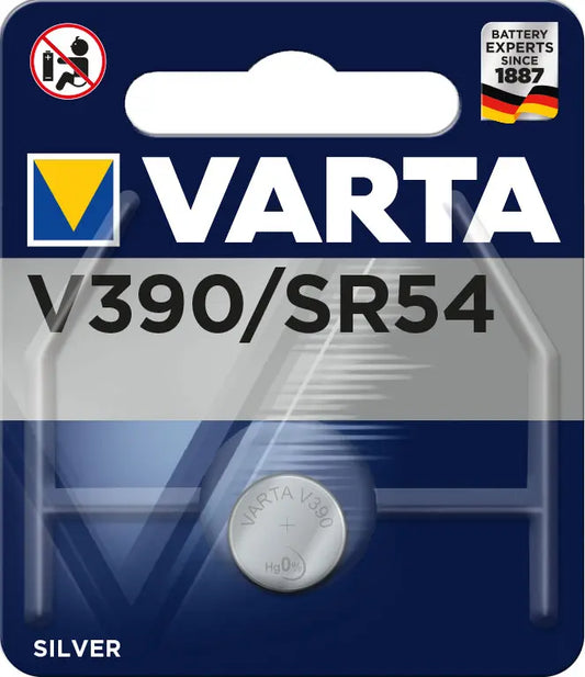 VARTA Knopfzelle 390101401 V390/SR54, 1 Stück Idealshop