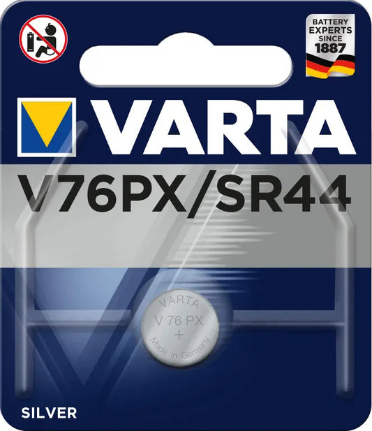 VARTA Knopfzelle 4075101401 V76PX/SR44, 1 Stück Idealshop