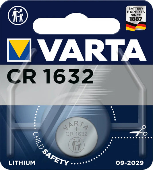 VARTA Knopfzelle 6632101401 CR1632, 1 Stück Idealshop