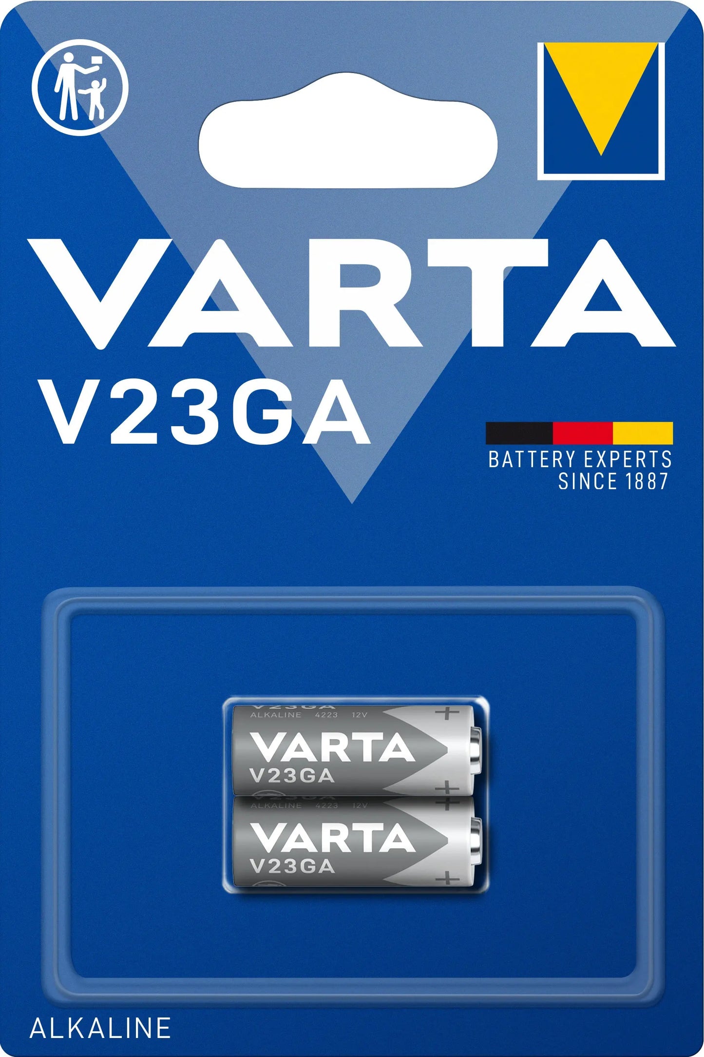 VARTA Knopfzellenbatterie 4223101402 V23GA/8LR932 2 Stück Idealshop