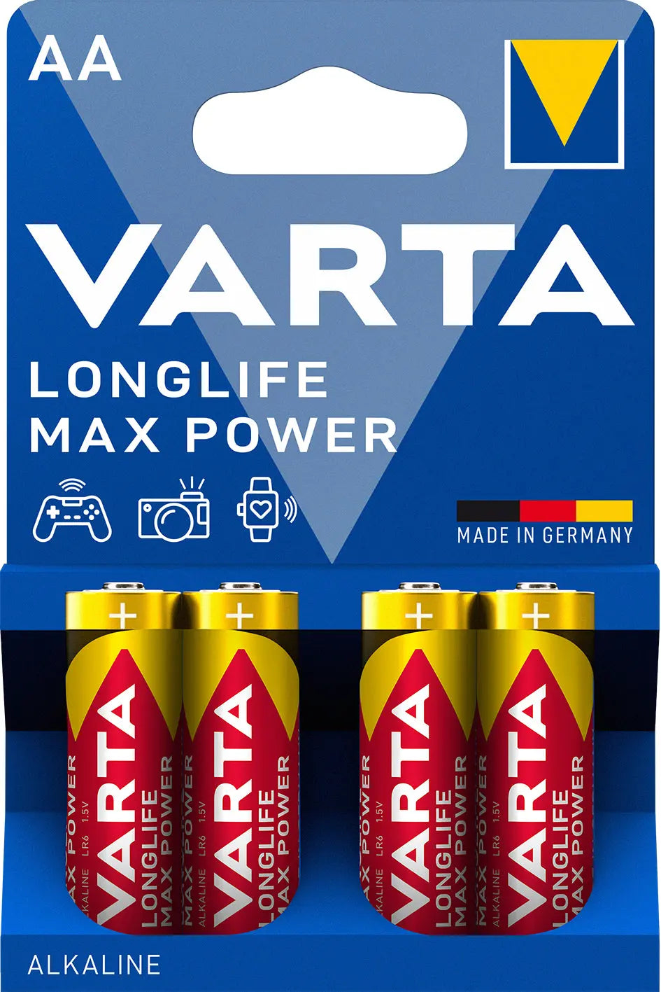 VARTA Longlife Max Power 04706 101 404 AA/LR6 4 Stück Idealshop