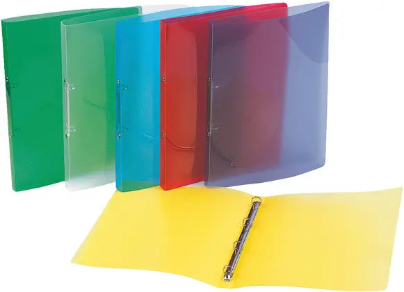 VIQUEL Ringbuch A4 020940-08 transparent, 4-Ring Idealshop