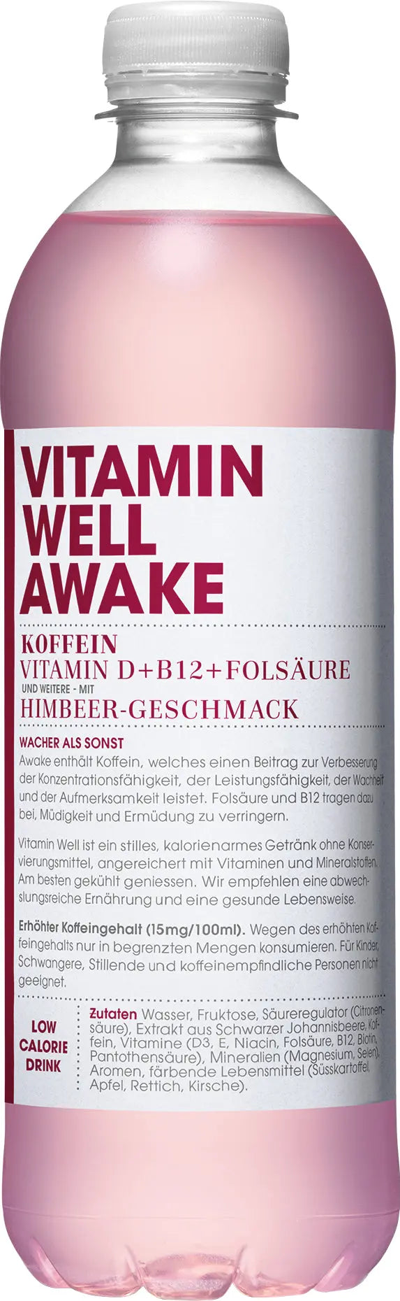 VITAMIN WELL Awake, Pet 3591 50 cl, 12 Stk. Idealshop
