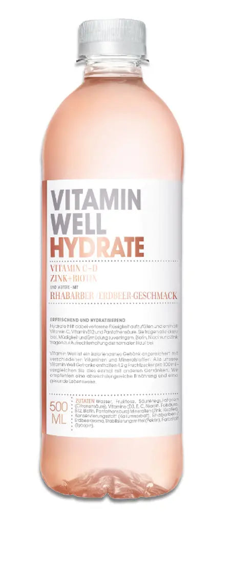 VITAMIN WELL Hydrate 3207 50cl, 12 Stk. Idealshop