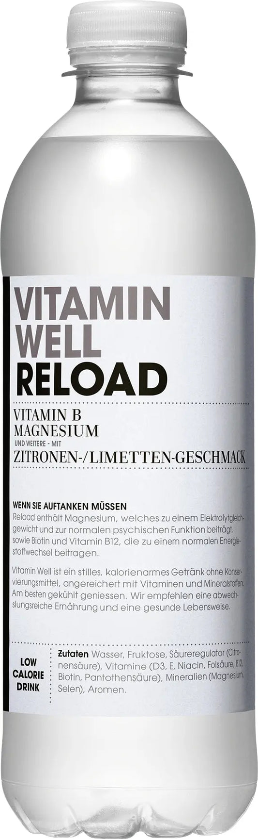 VITAMIN WELL Reload, Pet 3208 50 cl, 12 Stk. Idealshop