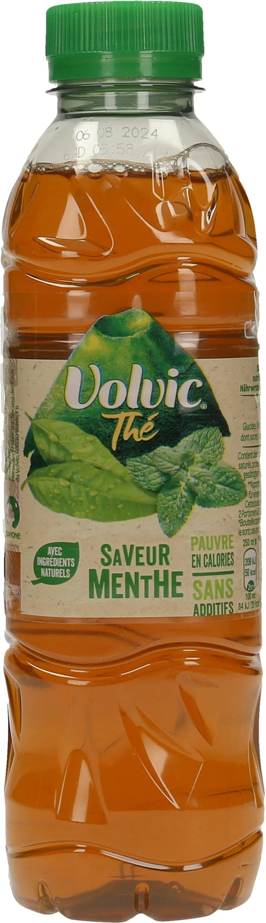 VOLVIC Grüntee Pfefferminz, Pet 129400000159 50 cl, 6 Stk. Idealshop