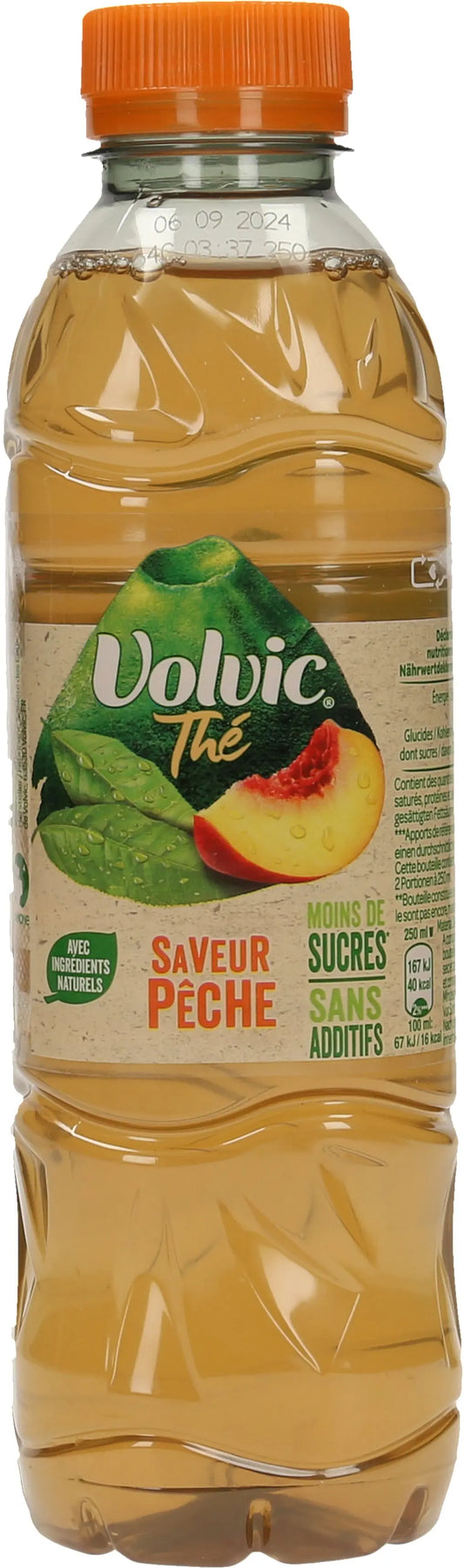 VOLVIC Ice Tea Pfirsich Pet 5912 50 cl, 6 Stk. Idealshop