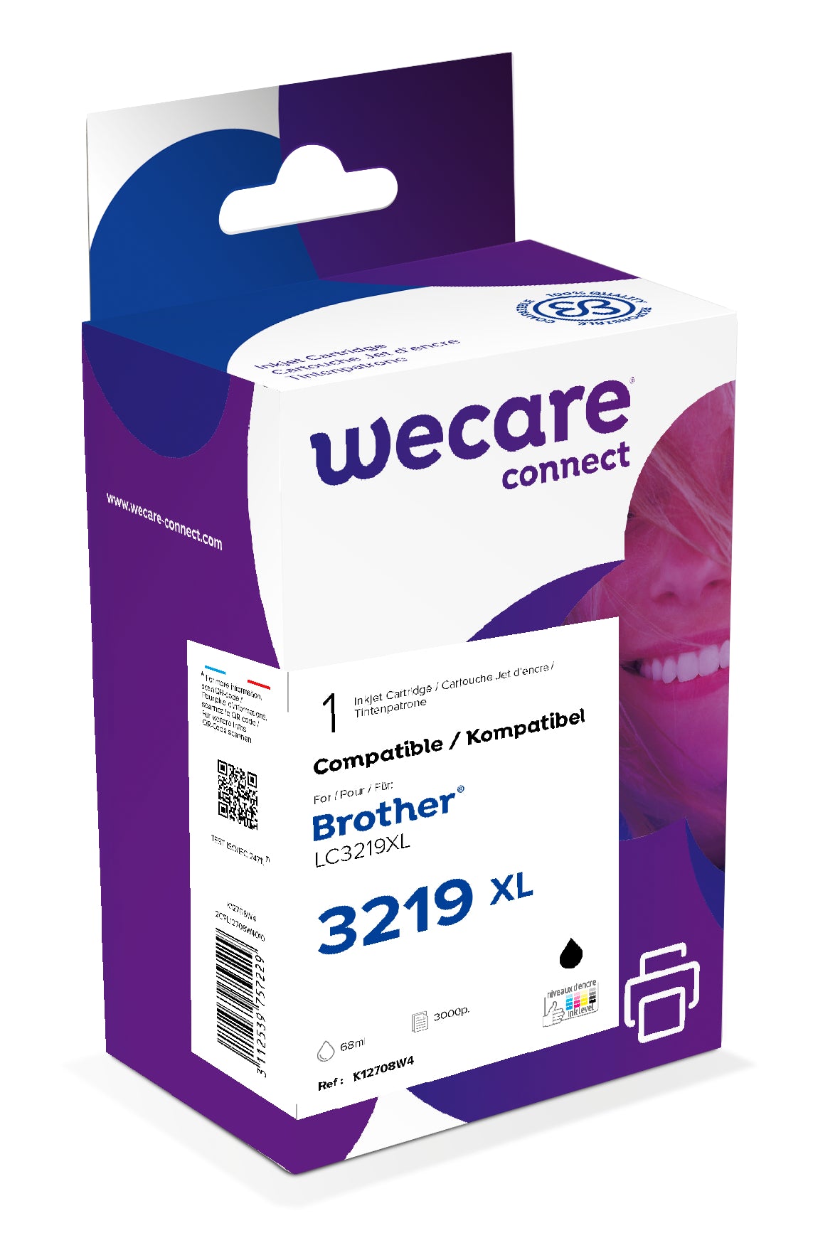 WECARE    Tinte rebuilt XL       schwarz