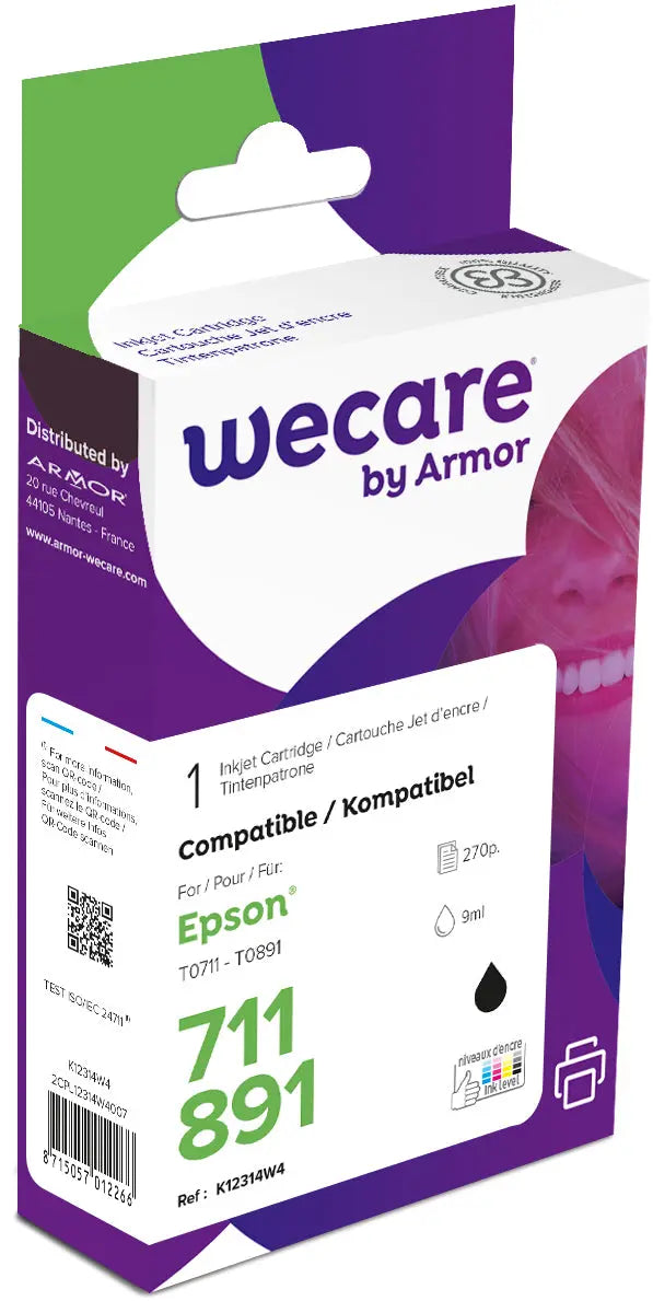 WECARE    Tinte rebuilt          schwarz Idealshop