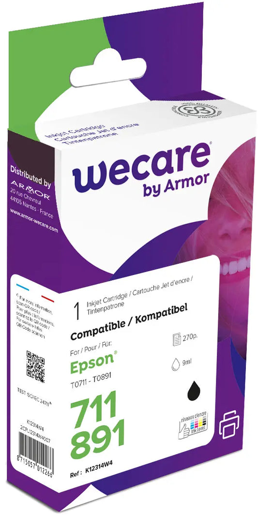 WECARE    Tinte rebuilt          schwarz Idealshop