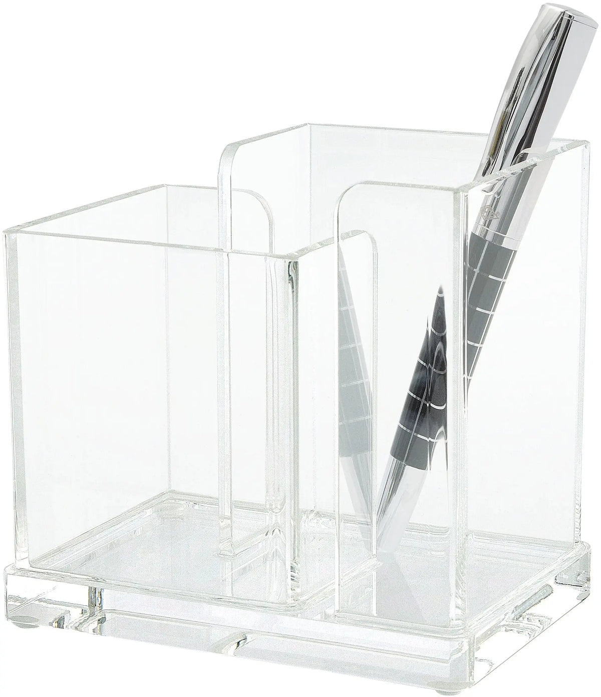 WEDO Butler CRISTALLIC Acryl 606016 2 Fächer 12x10x8.5 transp. Idealshop