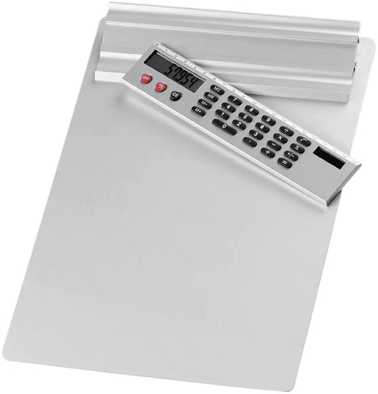 WEDO Klemmbrett aus Aluminium A4 57 954 silber Idealshop