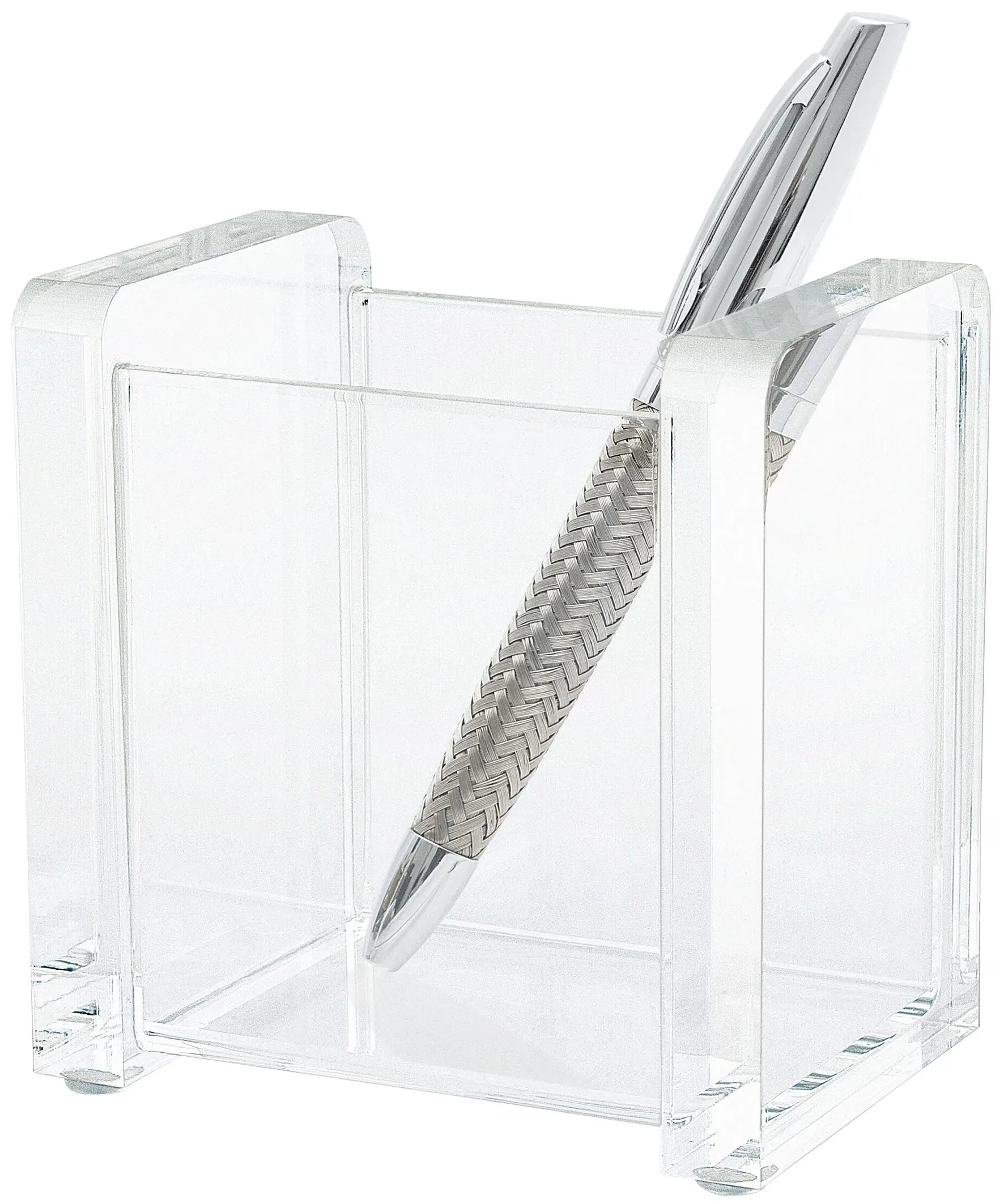 WEDO Stifteköcher CRISTALLIC 604016 9.4x9.4x6.5cm Acryl transp. Idealshop