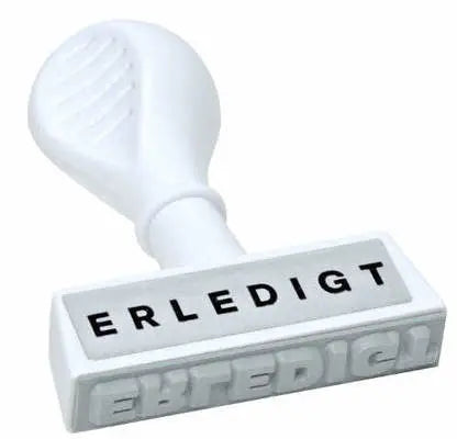 WEDO Textstempel 193 16 Erledigt Idealshop