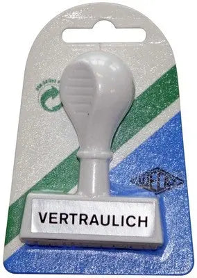 WEDO Textstempel 193 26 Vertraulich Idealshop