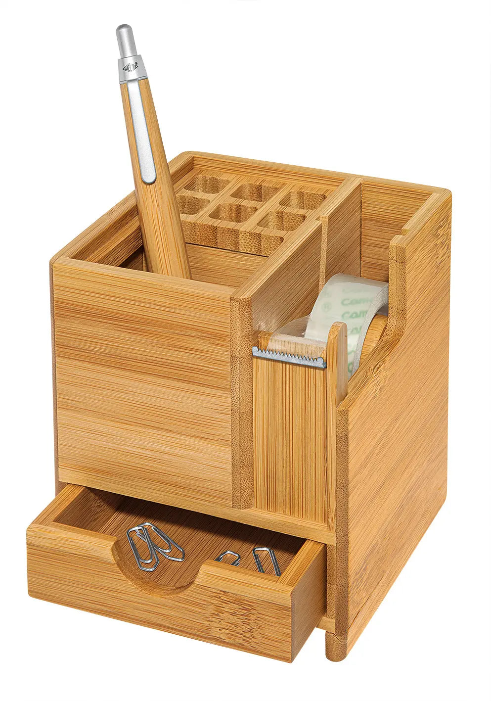 WEDO Tischorganizer 611707 braun 10.3x10.3x11.7 cm Idealshop