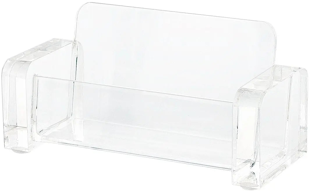 WEDO Visitenkartenhalter CRISTAL. 604416 11.5x5.5x5cm Acryl transp. Idealshop