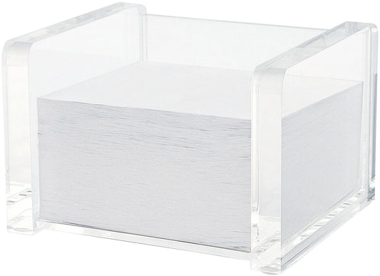 WEDO Zettelbox CRISTALLIC 607016 11.6x7.5x9.9cm 500 Bl. Acryl Idealshop
