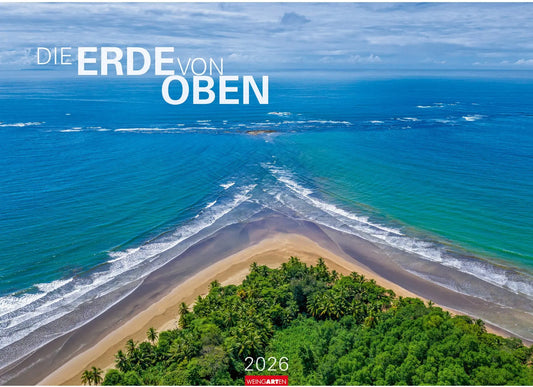 WEINGARTEN Bildkalender 2026 2951900+26 Die Erde von oben DE 68x49cm Idealshop