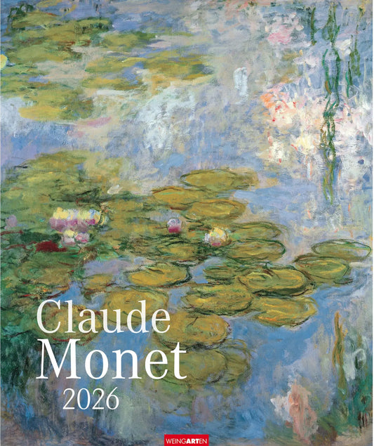 WEINGARTEN Bildkalender 2026 2955900+26 Claude Monet DE 46x55cm Idealshop