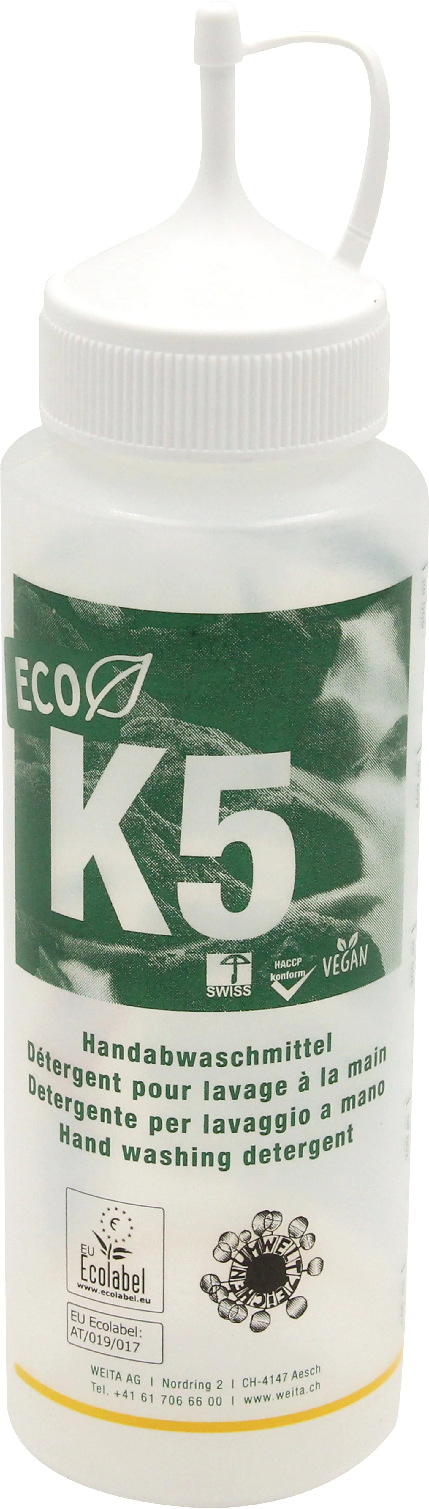 WEITACLEAN Handabwaschmittel 500ml 75486.14399 K5 ECO, leere Flasche Idealshop