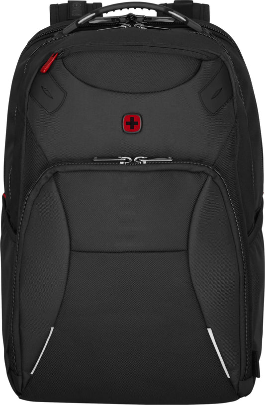 WENGER Laptop Backpack Cosmic Black 653187 17 inch with Tablet Pocket Idealshop