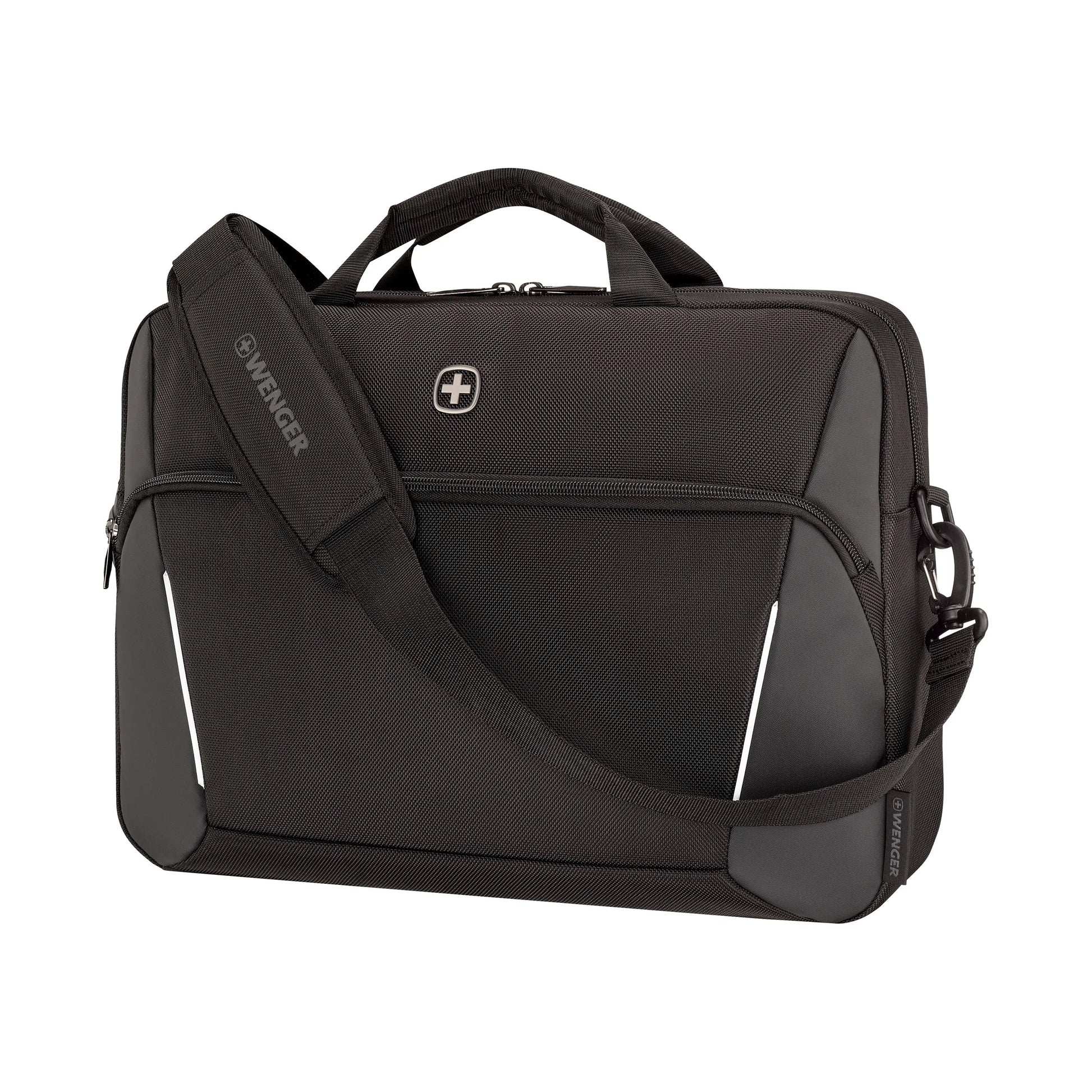 WENGER Laptop Briefcase 16inch 653299 XE Compact Brief Black Idealshop