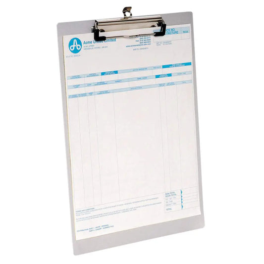 WESTCOTT Klemmbrett E17001 00 Aluminium Idealshop