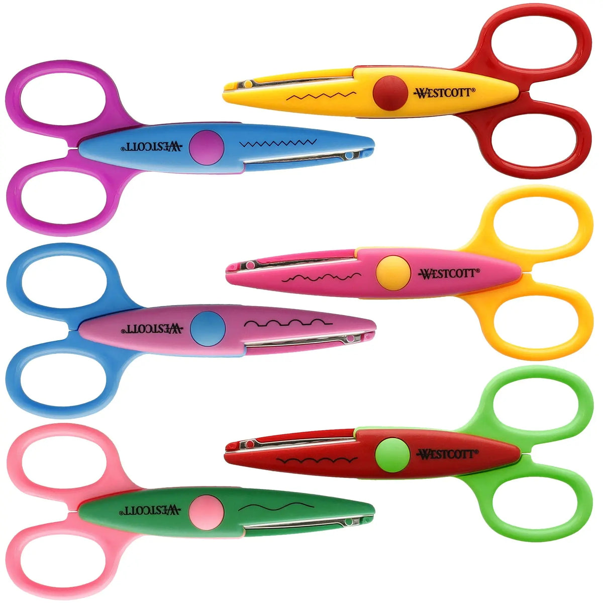 WESTCOTT Kreativscheren-Set 14cm E-42515 00 farbig ass. Idealshop