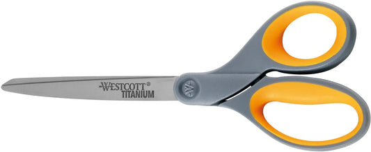 WESTCOTT Schere Softgrip Titan 23cm E-30493 00 grau/gelb Idealshop