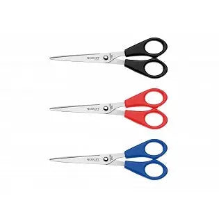 WESTCOTT Scheren-Set 17cm E-3103200 blau/rot/schwarz 3 Stück Idealshop