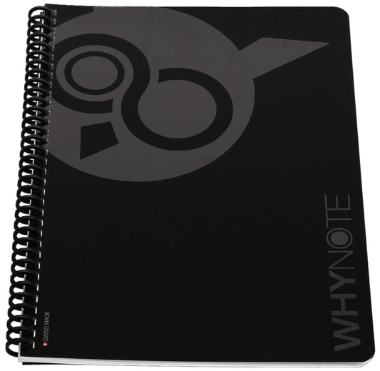 WHYNOTE   Notizbuch                   A4 Idealshop