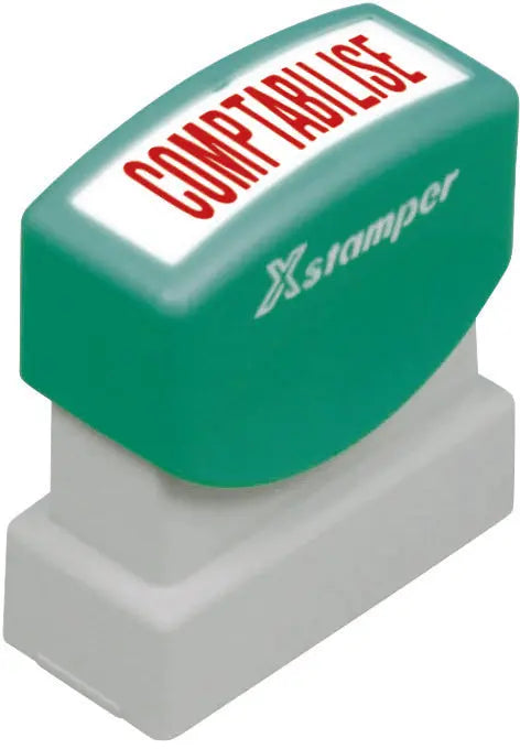 XSTAMPER Stempel Comptabilisé F F129-R rot Idealshop
