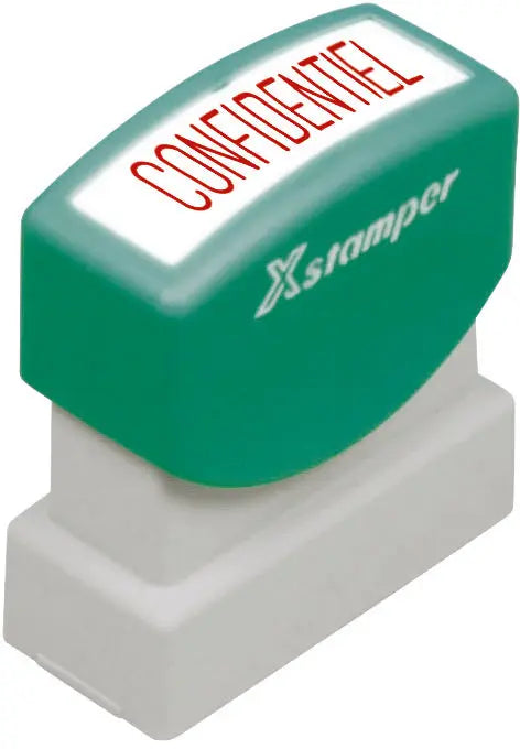 XSTAMPER Stempel Confidentiel F F110-R rot Idealshop