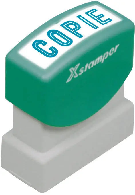 XSTAMPER Stempel Copie F 17-B blau Idealshop