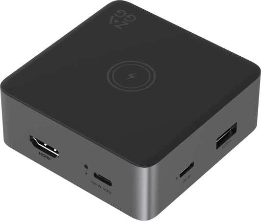 ZAGG 4-Port Hub Wireless charging 109816213 Black,Grey Idealshop