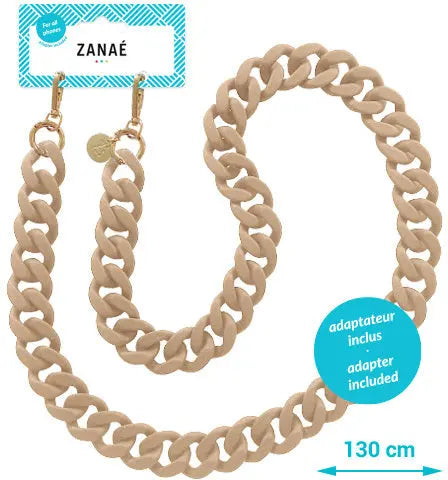 ZANAÉ Phone Necklace Canadian Hut 18317 Indian Summer beige Idealshop