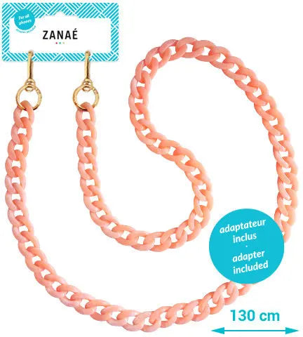 ZANAÉ Phone Necklace Coral 17467 Summer Harmony peach Idealshop