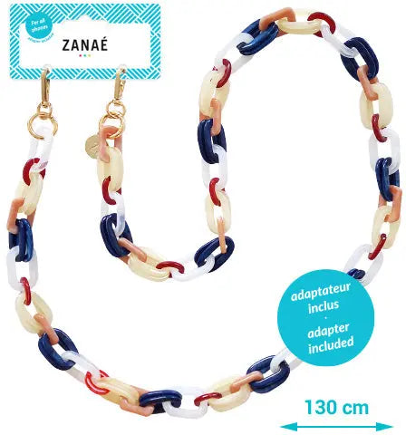 ZANAÉ Phone Necklace Larimar 18328 Karma colored Idealshop