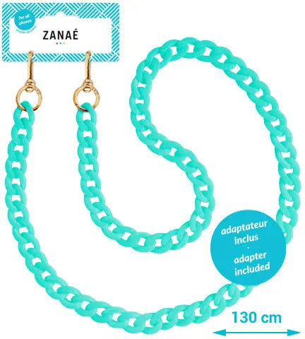 ZANAÉ Phone Necklace Mint 17358 Summer Harmony turquoise Idealshop