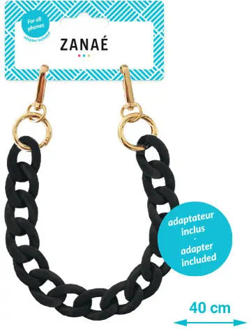 ZANAÉ Phone Wristlace Carbone Smart 17548 Fall & Mate black Idealshop